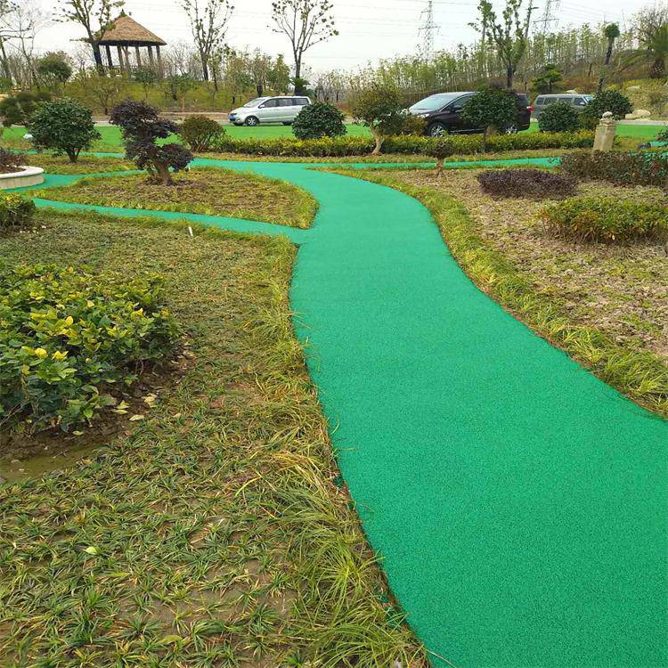 上海苏州的玩具和学校幼儿园小区公园路径EPDM塑胶地板地垫地坪跑道定制与施工(图5)